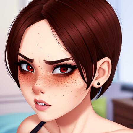 04082-3029211230-portait of ((stunningly attractive)) girl in bed, ((perfect femine face)), (+freckles) (+busty) (+short hair), intricate, 8k, ar.png